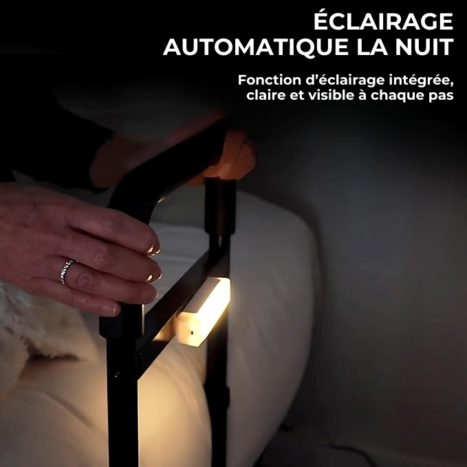 Appui et Barrière de lit pour personnes âgées