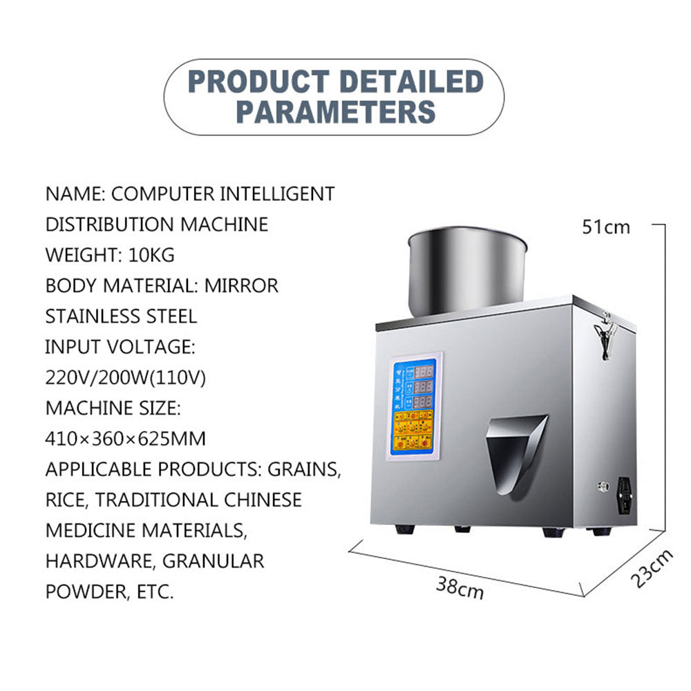 Machine de mesure et de remplissage quantitatif